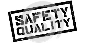 Safety Quality rubber stamp