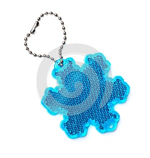 Safety reflector keyring