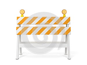 Safety roadblock photo