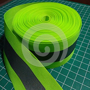 Safety scotlight roll green and grey color