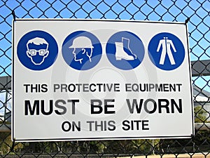 Safety Sign photo