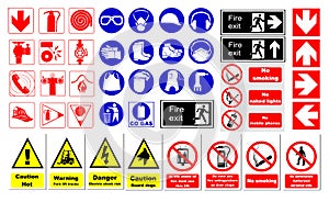 Safety signs