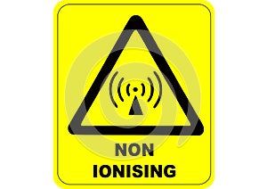 Non Ionising Safety Signs photo