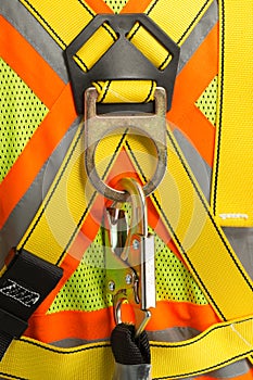 Safety tether spring hook