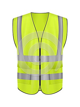 Safety vest front