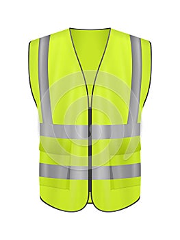 Safety vest front photo