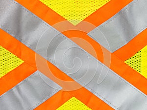 Safety vest reflective tape