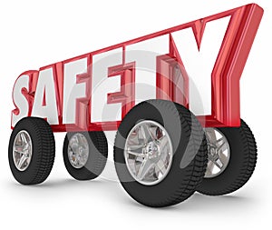 Safety Wheels Tires Driving Road Rules Safe Travel