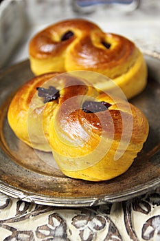 Saffron buns photo