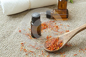 Saffron essential oil