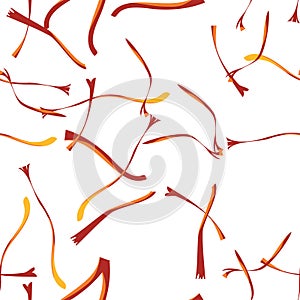 Saffron Seamless Pattern