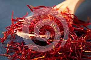 Saffron spice threads