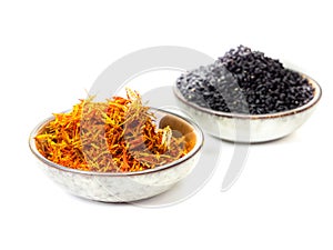 Saffron substitute and black cumin