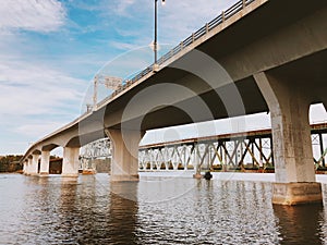 The Sagadahoc Bridge and The Carlton Bridge
