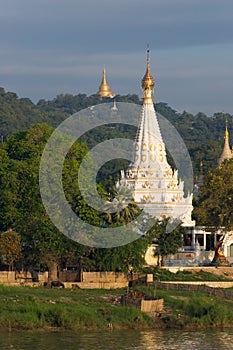 Sagaing temples in the morning