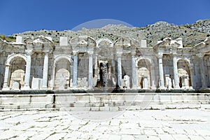 Sagalassos Ancient City Fountain Ruins