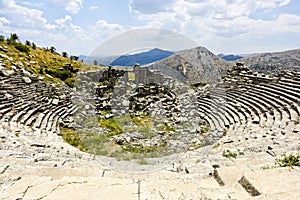 SAGALASSOS Antique city theatre in Burdur, Turkey