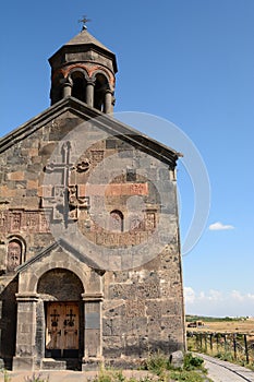Saghmosavank monastery detail. Saghmosavan. Aragatsotn province. Armenia
