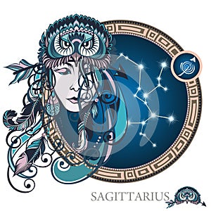 Sagittarius. Zodiac sign