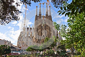 Sagrada Familia, Barcelona, Spain