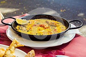 Spanish paella