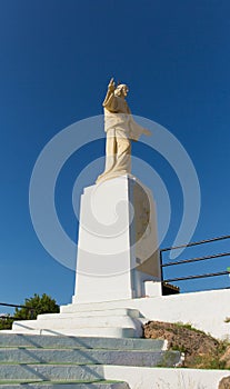 Sagrado Corazon de Jesus MazarrÃÂ³n Murcia south east Spain landmark statue photo