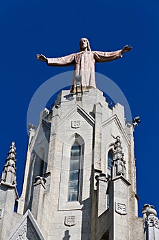 Sagrado Corazon del Tibidabo, Barcelona Spain photo