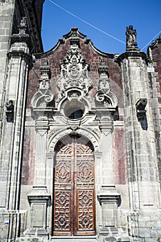 The Sagrario chapel of the Metropolitan Cathedral in Mexico City