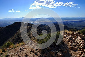 Saguaro National Park: the view from Wasson Peak