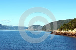 Saguenay Fjord in Canada