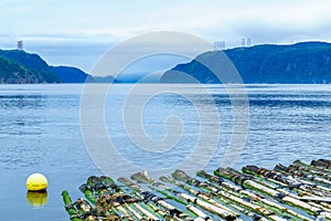 Saguenay fjord in L-Anse-de-Roche, Quebec