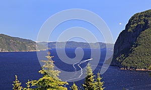 Saguenay Fjord, Quebec photo