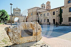 Sahagun Town Marking the Middle of the Camino of Santiago