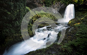 Sahalie Falls Waterfall - Willamette National Forest - Oregon