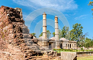 Sahar Ki Masjid at Champaner-Pavagadh Archaeological Park. A UNESCO heritage site in Gujarat, India