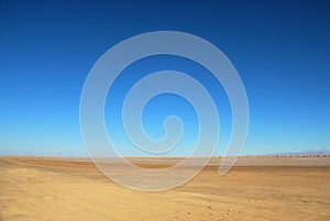 Sahara desert landscape