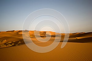 Sahara desert in Morocco