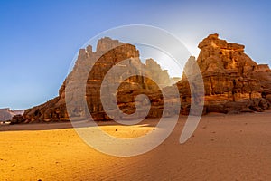 Sahara desert. Tassili nAjjer National Park, Algeria, Africa