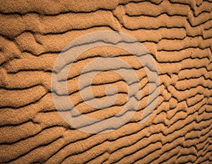 Sahara desert texture, orange sand patterns