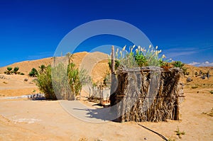 In Sahara desert, Tunisia, North Africa