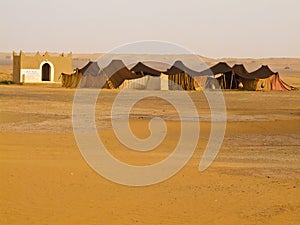 Sahara - migratory habitation photo