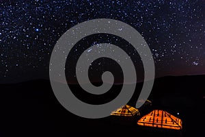 Sahara Starry Night photo