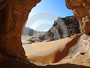 Saharan cave