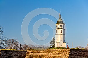 Sahat (clock) Tower of Belgrade Fortress