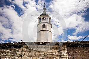 Sahat Clock Tower of Belgrade Fortress Kalemegdan