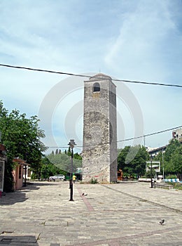 Sahat Kula The Clock Tower 17th century historic building Old Tu photo