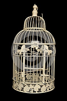 Sahbby chic bird cage