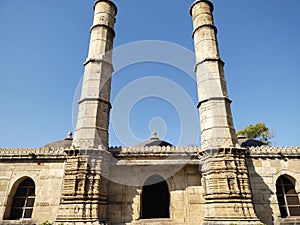 Saher ki mosque from pavagadh chanpaner