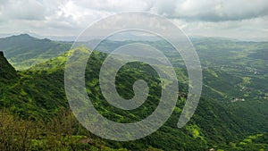 sahyadri mountains range in monsoon