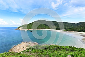 Sai Wan bay in Hong Kong